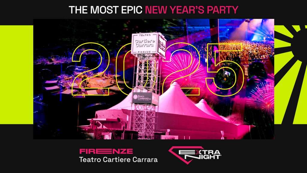 Festa di Capodanno Firenze 2025 teatro Cartiere Carrara (Ex Tuscany Hall)